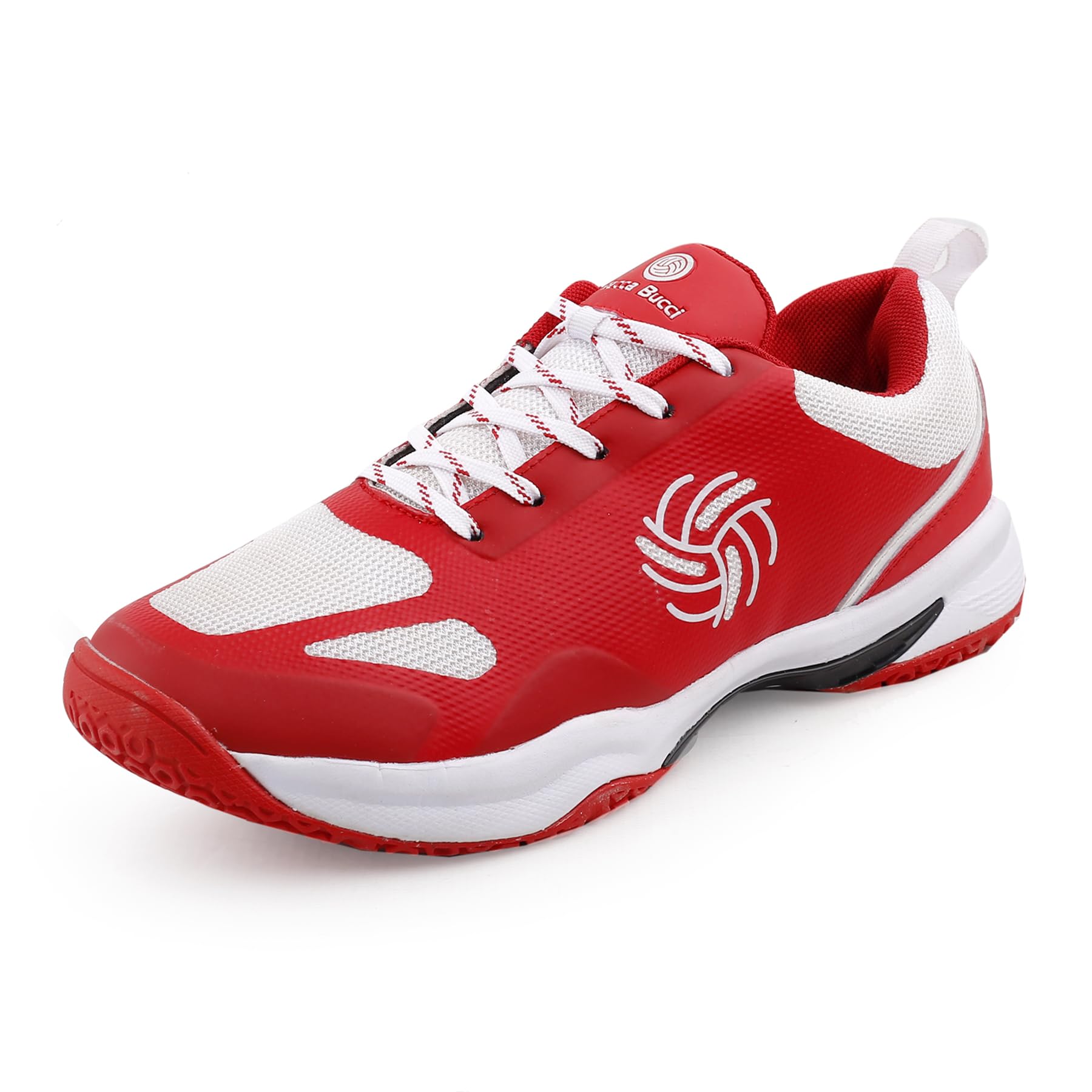 Bacca Bucci® SMASHTREK All Court Badminton Shoes with Memory Padded Insocks and Arch Support -Red, Size UK8 (B0C8ZFGH5T) Amazon Price History, Amazon Price Tracker