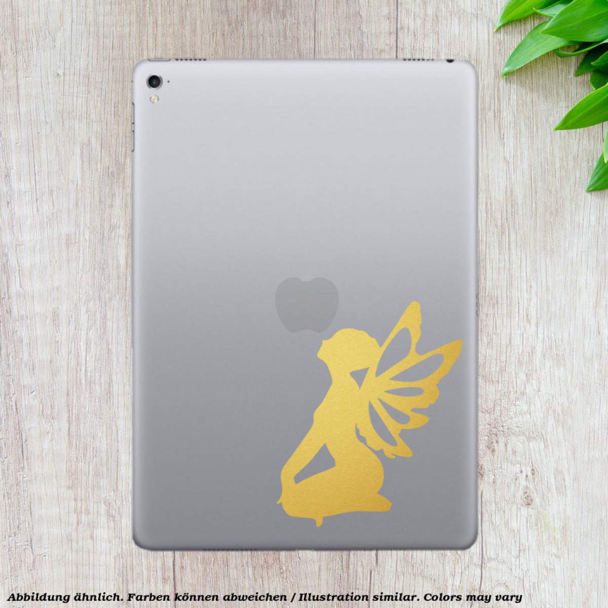 Decus Dita Puzzolenti II XL 2455 (Oro) - Adesivo Vinile JDM Style, 21x15 Cm, Made In Germany