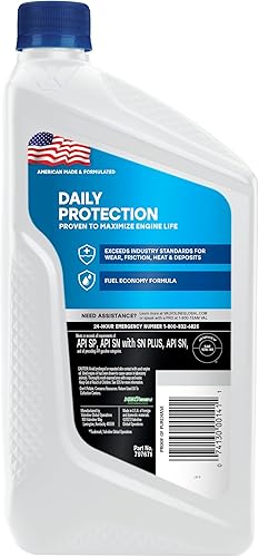 Miniatura 5 de Valvoline Protección Diaria Aceite de motor convencional 10W-40, 1 cuarto de galón, caja de 6 unidades (el empaque puede variar)