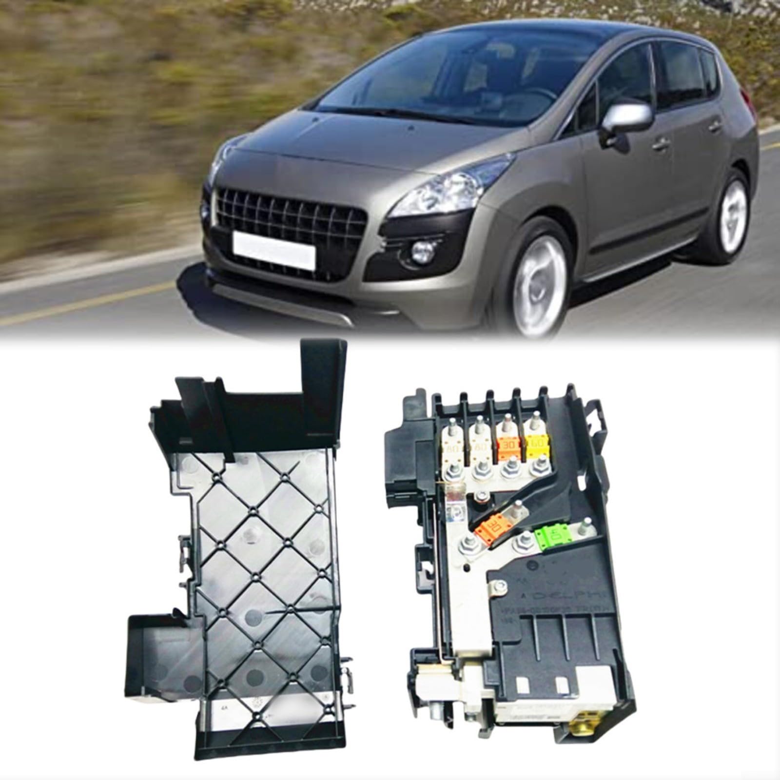 Módulo de control de potencia, 6500 g para 3008 para 308 RCZ, ABS, pieza de repuesto