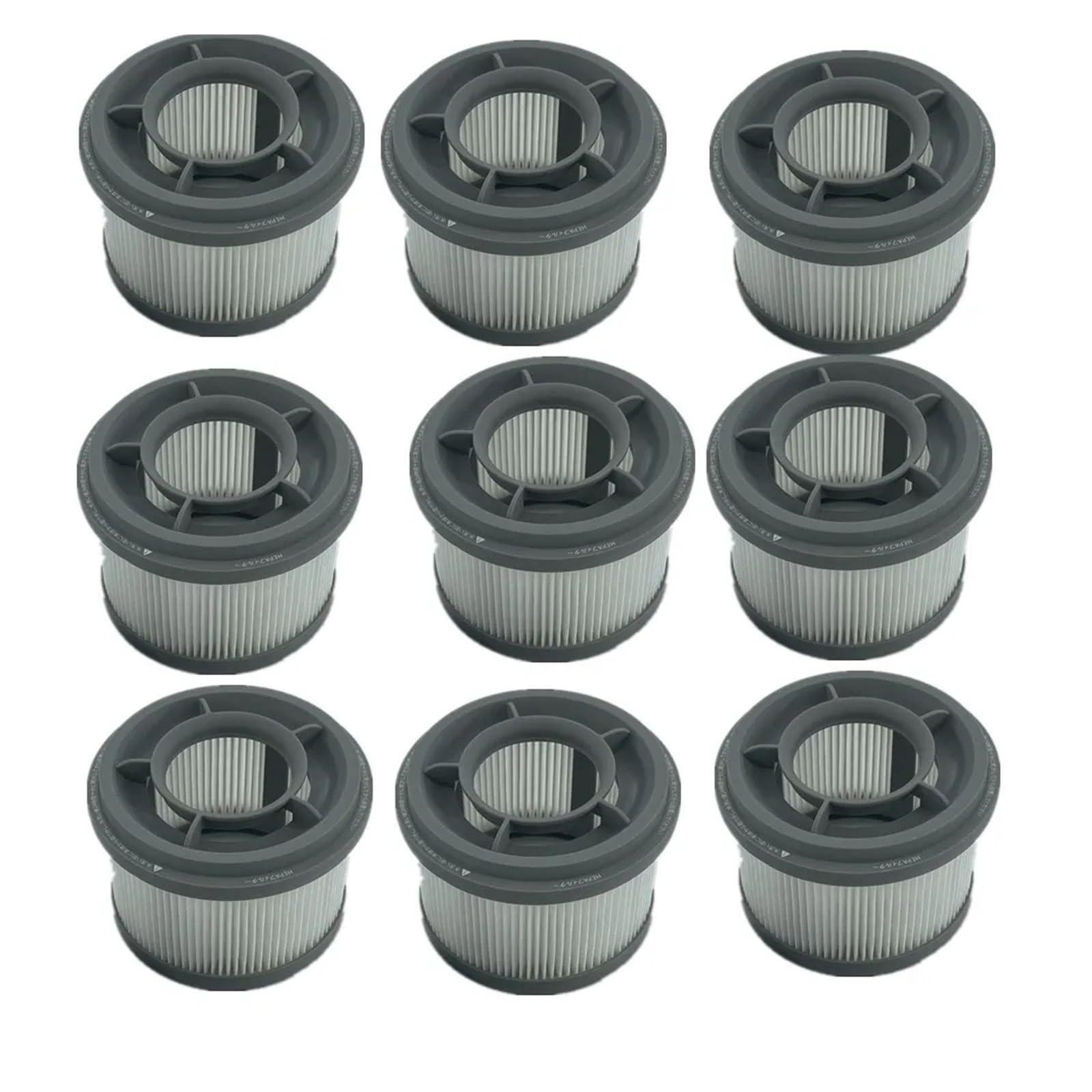 WaLdOr Piezas de Repuesto for Filtro de aspiradora, compatibles con Dreame. Compatible con Juego de filtros HEPA for aspiradora T10 T20 T20pro T30 T30NEO (Color : HEPA 10PCS)