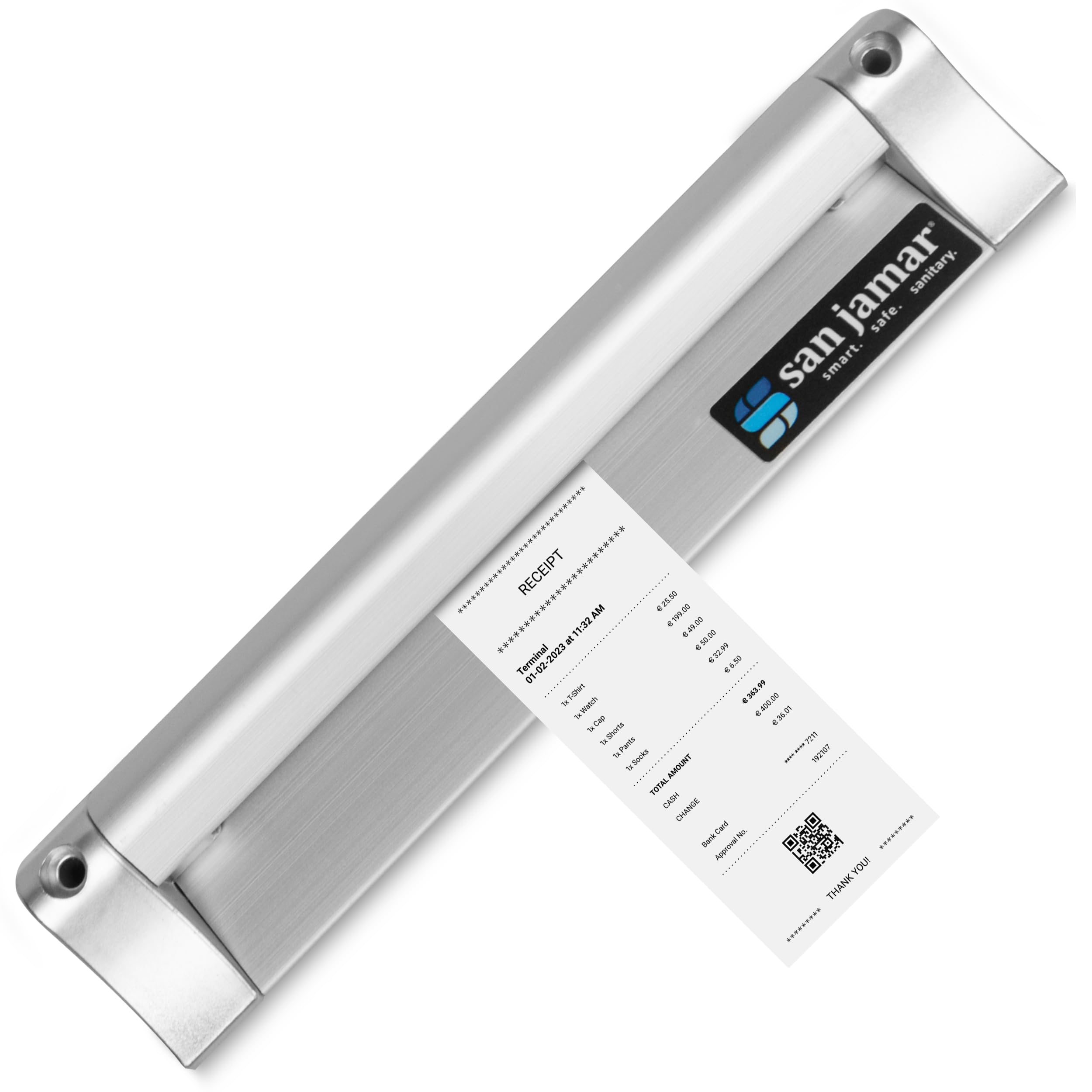San Jamar CK6518A Saf-T-Knife Station, 458 mm, Behälter Gewicht 19 kg (6-er pack)