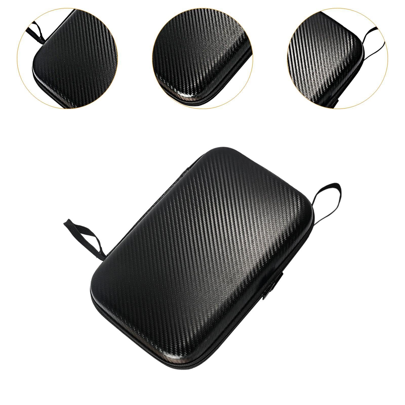 Housse Protection Raquette Tennis Table Sac Palette Ping-Pong Étui EVA Filet Transport Raquette Balles