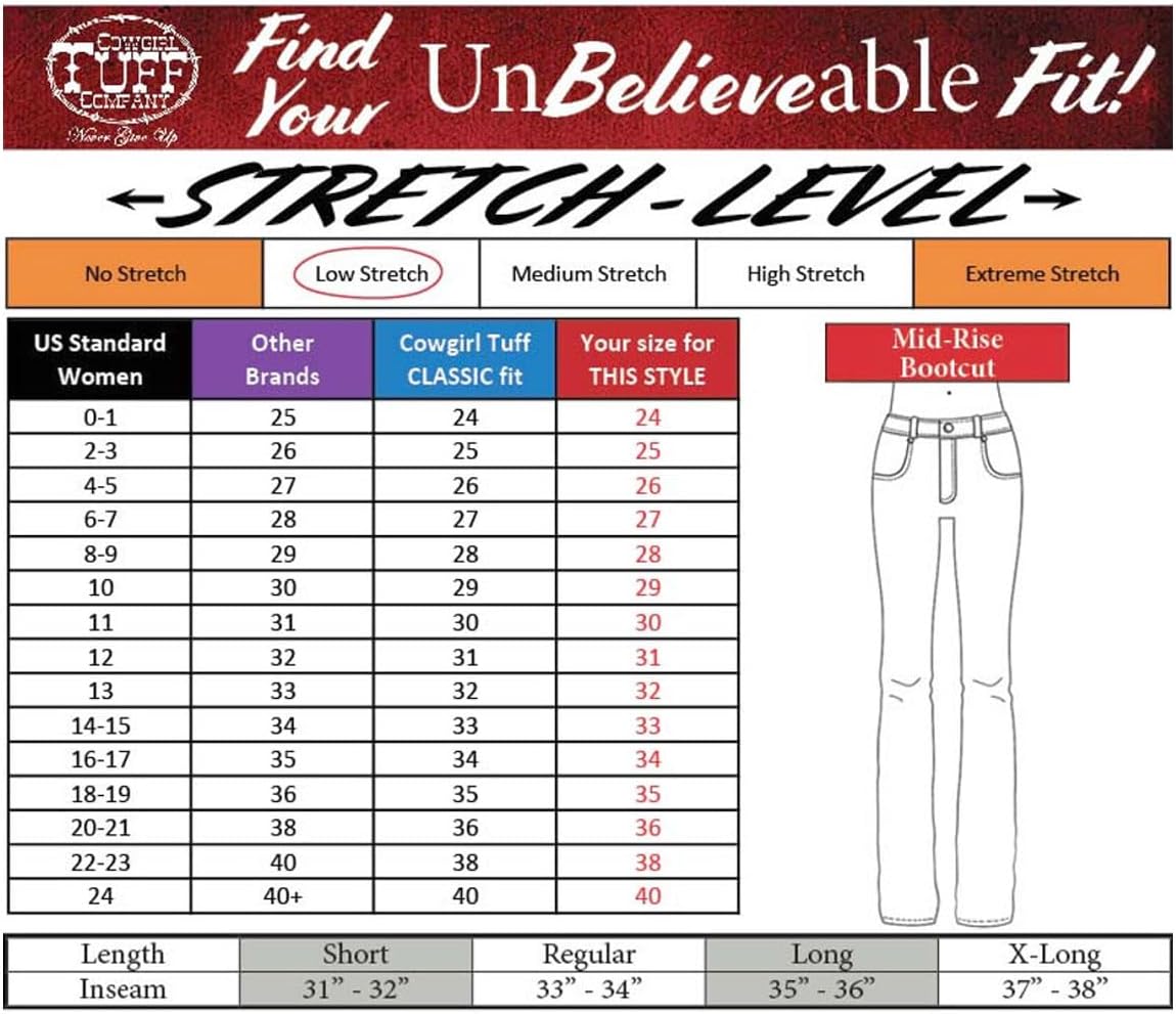 Cowgirl Tuff Womens High Standard