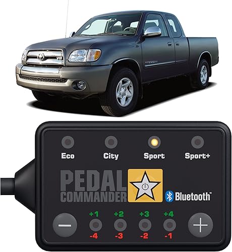 PEDAL COMMANDER Para Toyota Tundra (2003-2006) (1 generación) Limited, SR5, doble cabina (3.4L 4.0L 4.7L) Controlador de respuesta del acelerador -