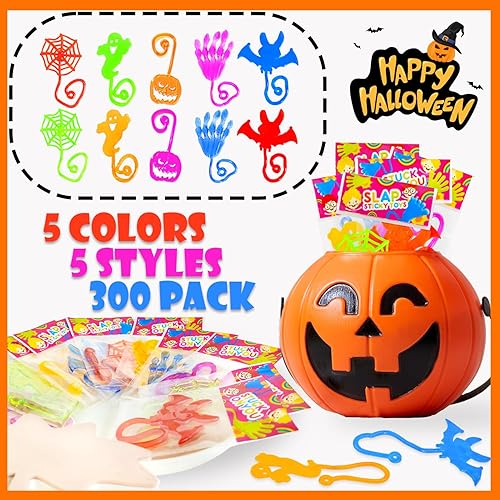 Miniatura 7 de 30 manos adhesivas de Halloween para niños