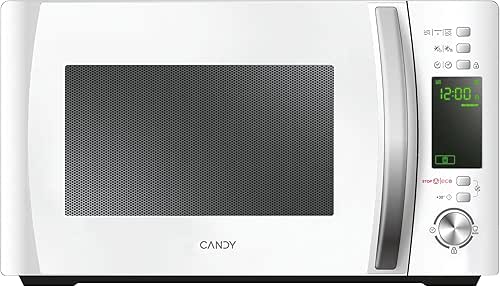 Candy CMXG20DW Micro-ondes Grill,Puissant 700W + Gril 1000W, 20L,Programmateur digital,10