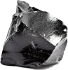 Black Obsidian Raw Crystals, Large 1.25-2.0