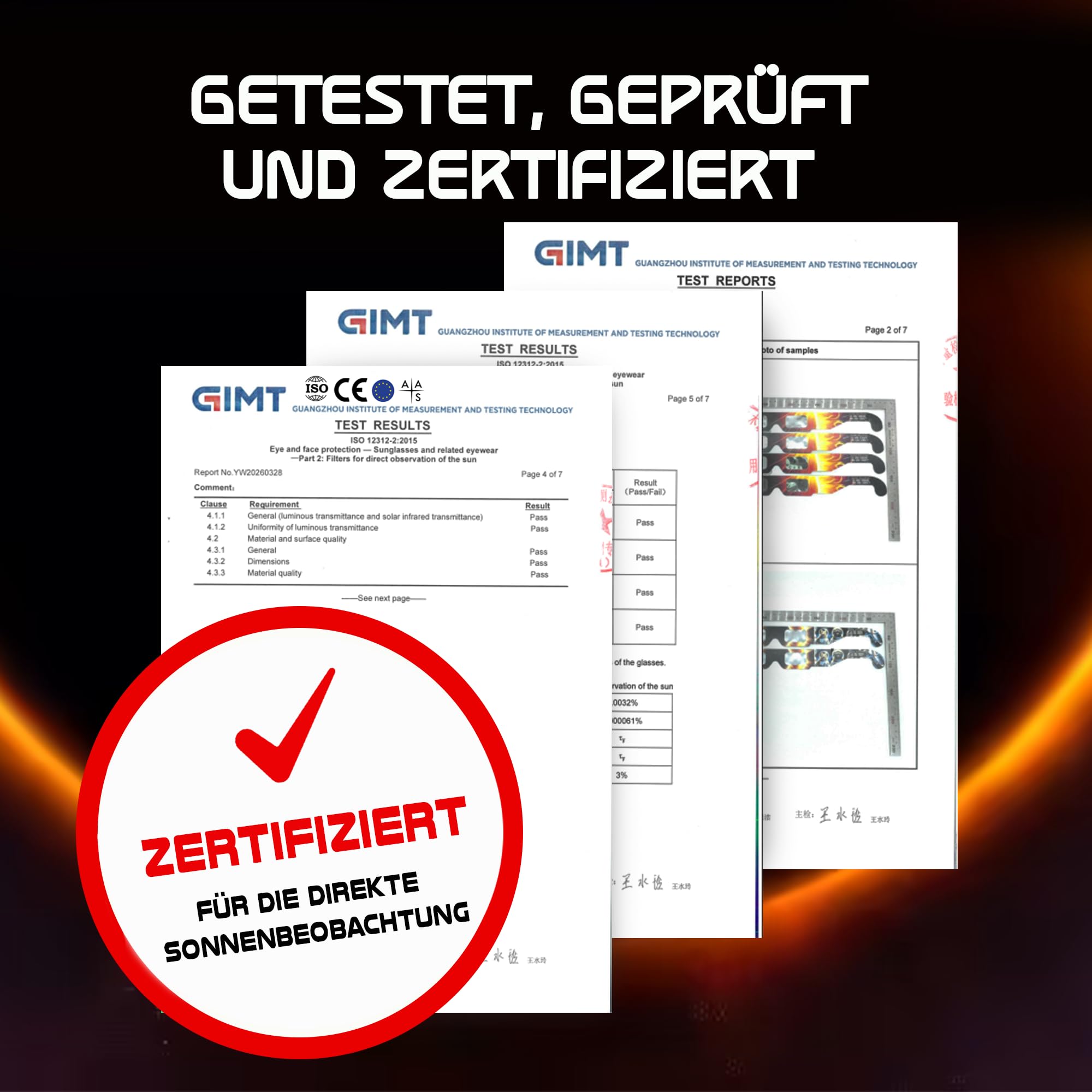 Galaxium 12/25/50/100er-Pack Sonnenfinsternis Brille ISO 12312-2 AAS Geprüft 2026 | Brillen Sonnenfinsternis | Schutzbrille für Sonnenfinsternis | Sonnenfinsternisbrille | Solar Eclipse Glasses