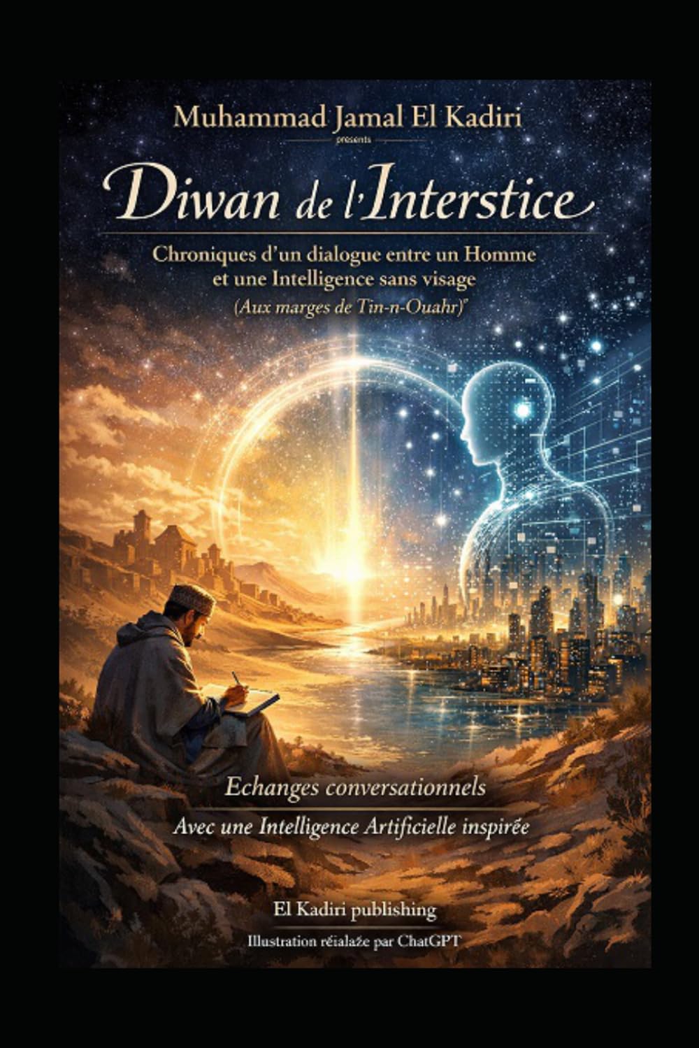 Diwan de l'Interstice: Chroniques d’un dialogue entre un Homme et une Intelligence sans visage