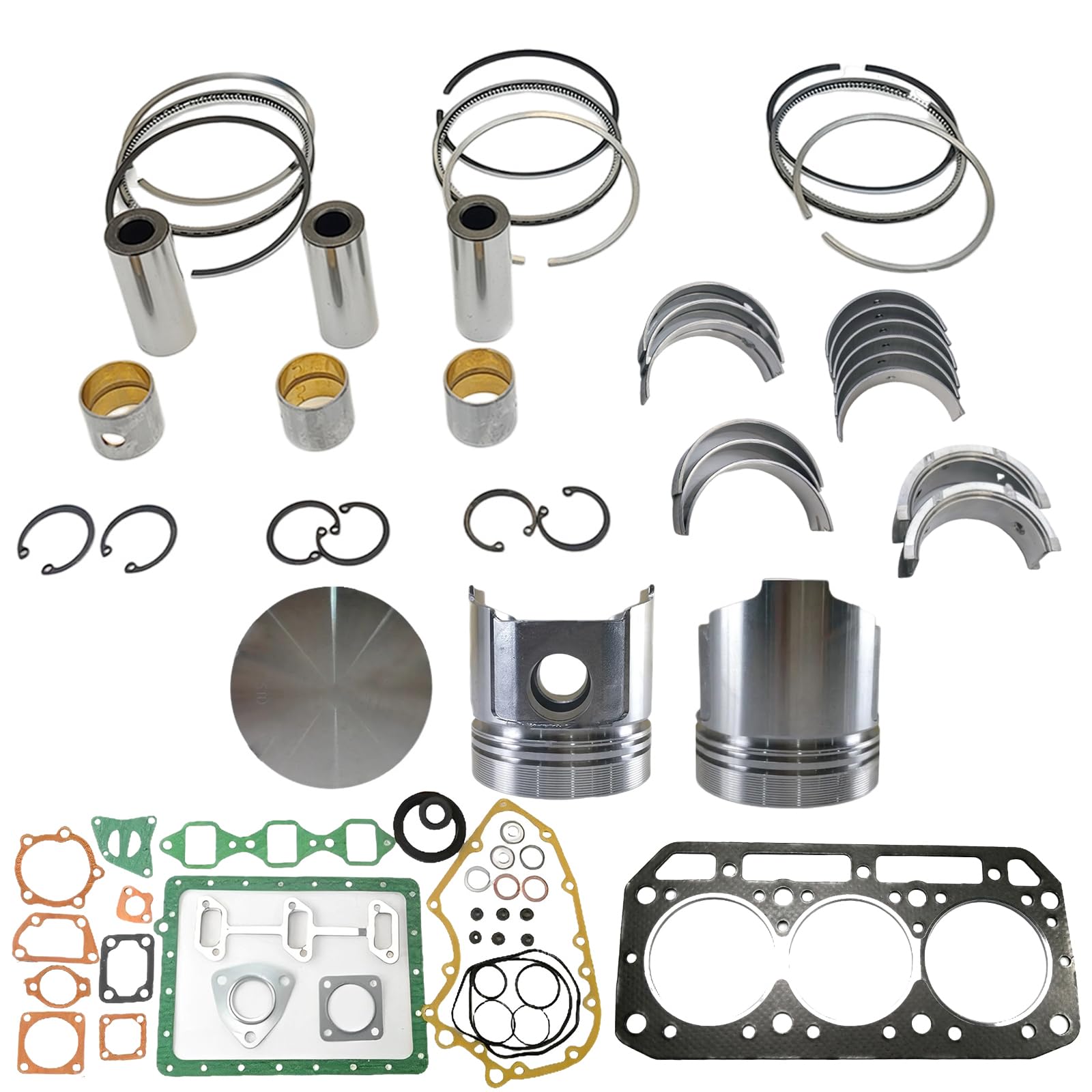 Amazon.com: Pmtihxu 3D84-1 Engine Overhaul Rebuild Kit (No 
