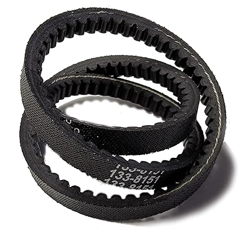 Toro original OEM (se adapta a Exmark) 133-8151 V-Belt para Toro Turfmaster y Exmark Commercial 30 pulgadas Walk Behind cortacéspedes 22207 22215