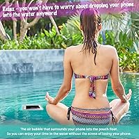 Vista 7 de Nothers Funda transparente universal impermeable para teléfono celular, bolsa seca para teléfono, cordón, iPhone 13 12 Pro 11 Pro Max XS XR X 8 7