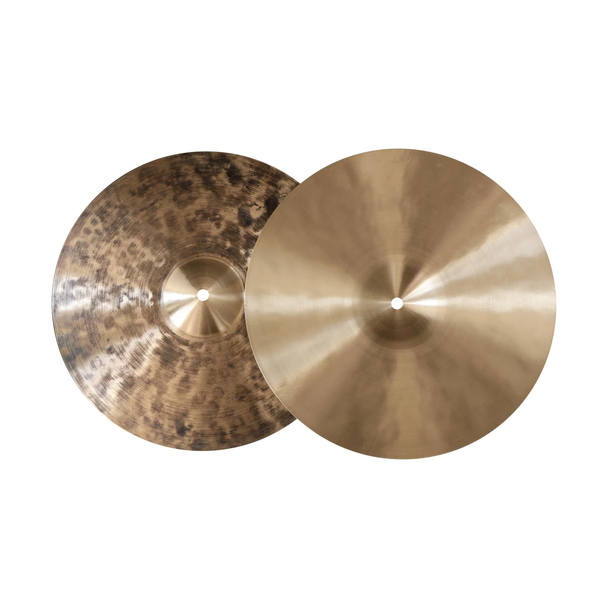 Miłośnicy Muzyki Talerz Profesjonalny Talerz Perkusyjny Z Brązu 14 Hi-Hat 16/18 Crash 20 Cali Odpowiedni Do Prób Na Żywo W Studio(16 Crash)
