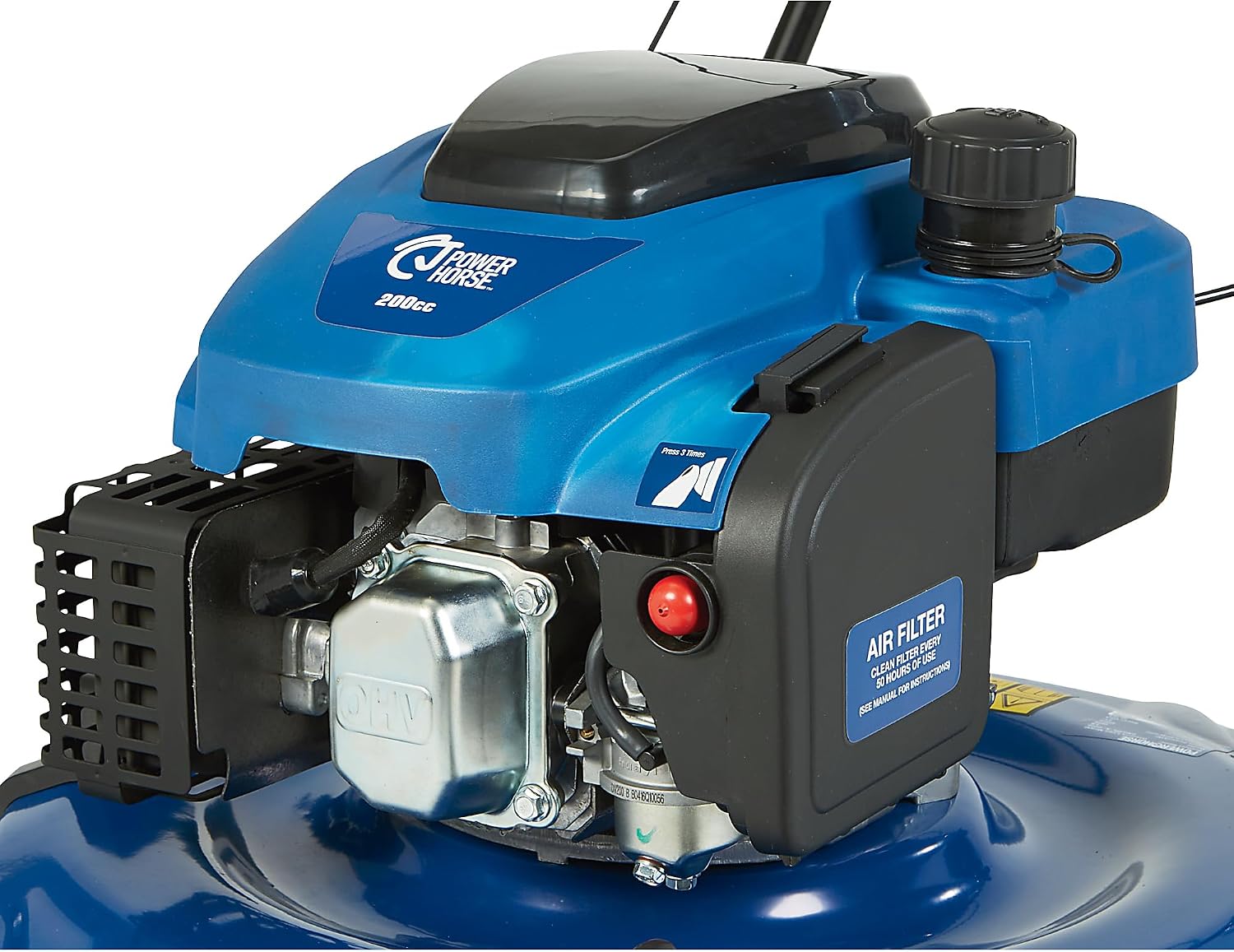 Powerhorse 21in. 2-in-1 Gas Lawn Mower, 200cc Engine