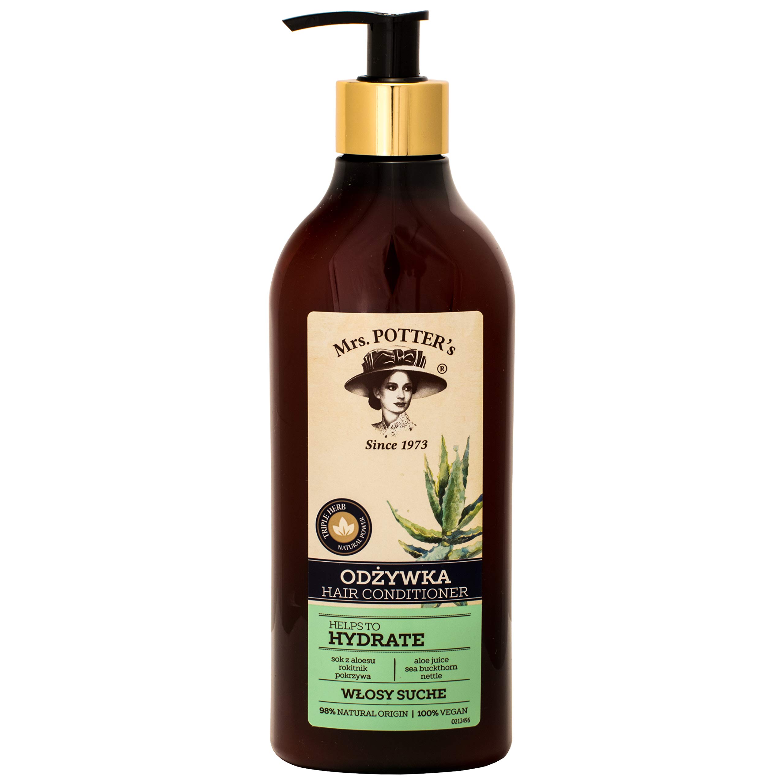 6x Mrs. Potter`s Tripple Herb Hydrate Conditioner 390ml = 6 sztuk w opakowaniu