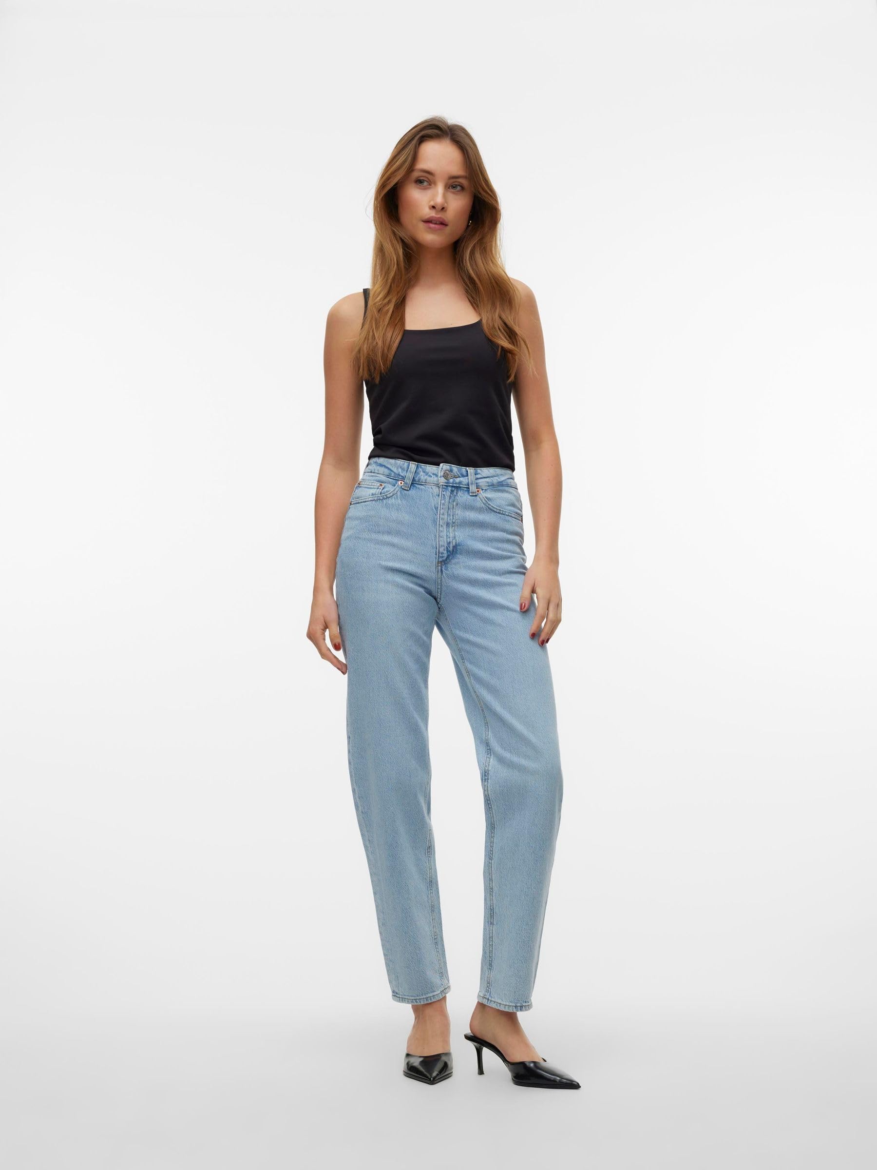 VERO MODA Femme Vmtessa HR Ra389 GA Noos Jean Mom
