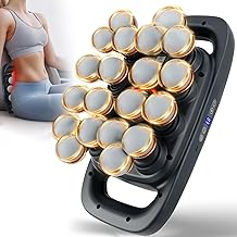 Pistolet de massage de 20 t&ecirc;tes،plus puissant que le masseur de 16 t&ecirc;tes،pistolet de massage des tissus profonds avec 3 modes et 30 niveaux،masseur musculaire pour soulager la douleur،masseur de dos،masseur portatif pour le dos،le cou, l'&eacute;paule