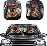 Vista 11 de Howilath Sombra de ojos de belleza, 2 unidades, parasol universal para parabrisas, accesorios para vehículos, cubierta anti-UV