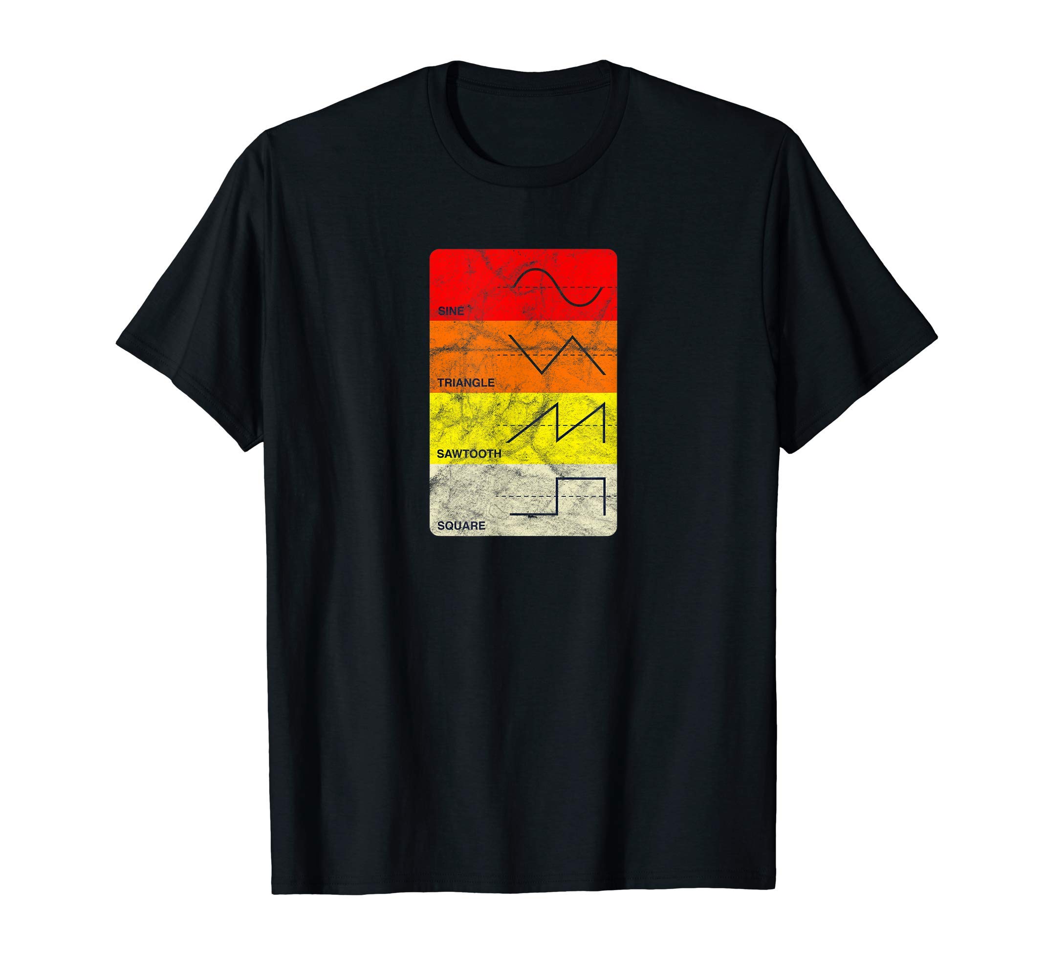 Analog Synth SoundwavesStudio Gear Producer ADSR Vintage T-Shirt