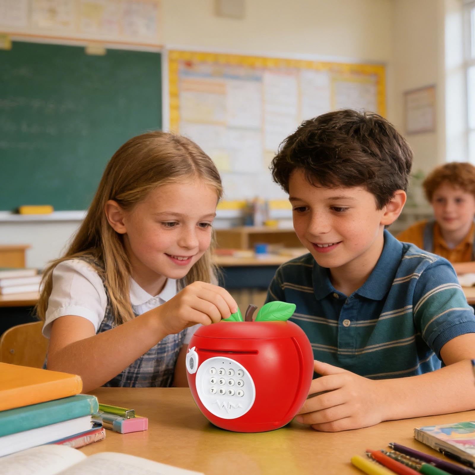 Kinder Geldspardose Fruchtförmige Elektronische Passwort-Geldsafe-Box