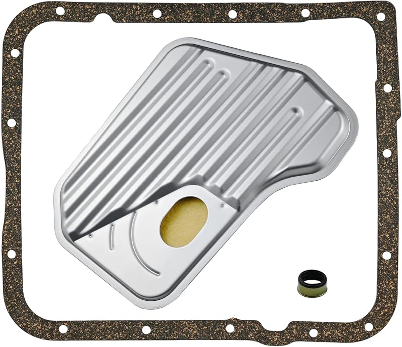 Kit de filtro da transmissão 4L60E MATICVAS com junta para cárter raso – 25174487