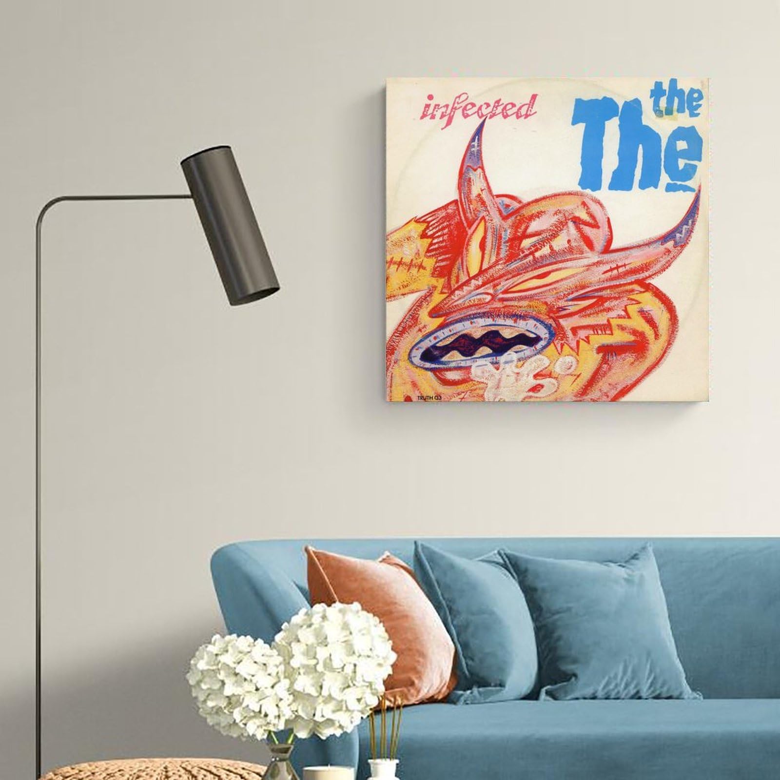TSNKNP Alastor Hazbin Hotel Alastor, poster decorativo da parete, per soggiorno, camera da letto, decorazione moderna per camera da letto, 30 x 30 cm