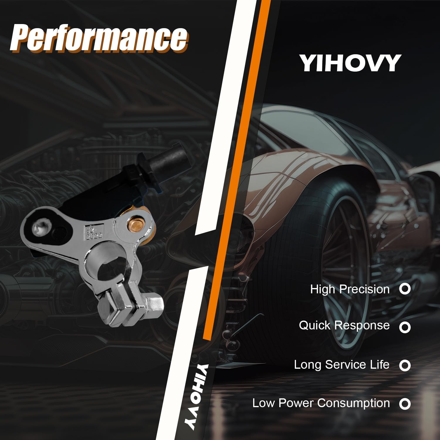 Battery Current Sensor 4692269AI fit for Chrysler 200 300, fit for Dodge Challenger Charger Journey Viper, fit for Jeep Cherokee Wrangler, fit for Ram 1500 2500 3500, fit for Fiat 500 (1)