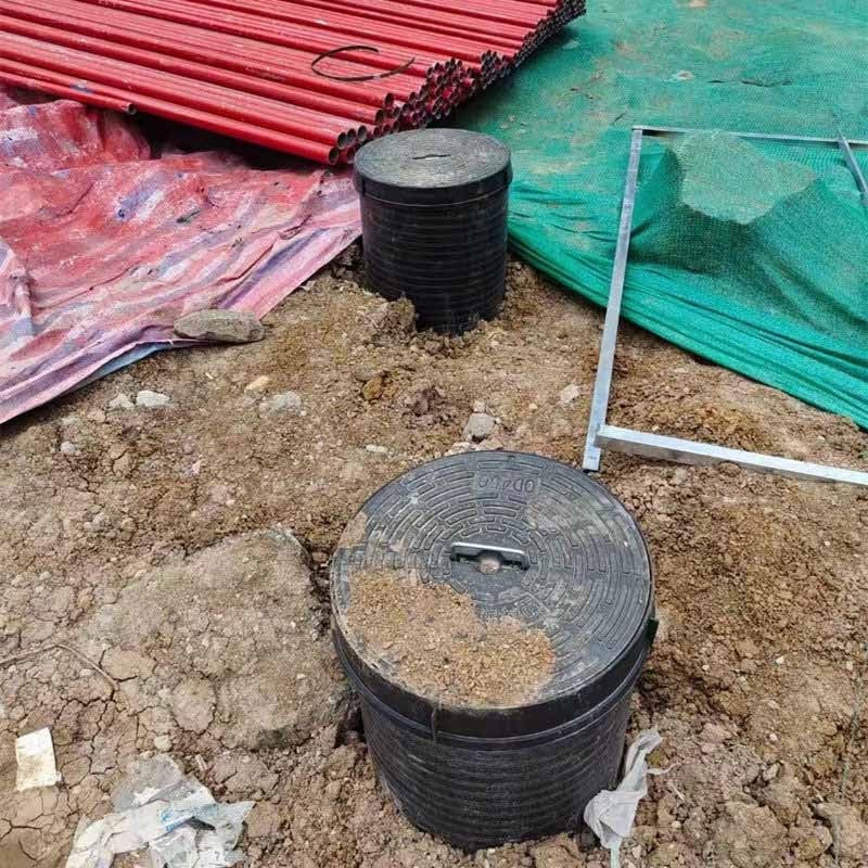 Tapa para fosa séptica de 45 cm ideal para ocultar en pavimentos de jardines 5