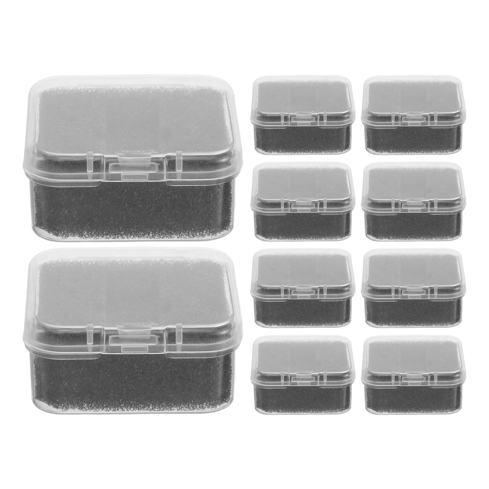 10pcs At3600l Stylus Case Pvc Cartridge Storage Box for Vinyl Player Needle Holder Turntable Cartridge Organizer Record Player Accessories