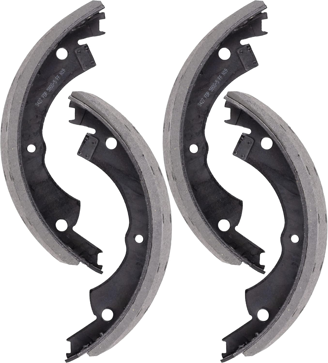Goodyear Brakes GYS927 | Premium Parking Brake Shoe fits Acura MDX 13-07, ZDX 11-10; Honda Pilot 15-09