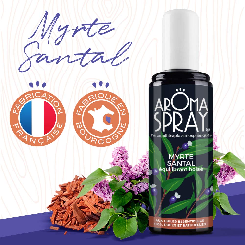 Aromaspray N° 7 Myrte - Santal 100 ml