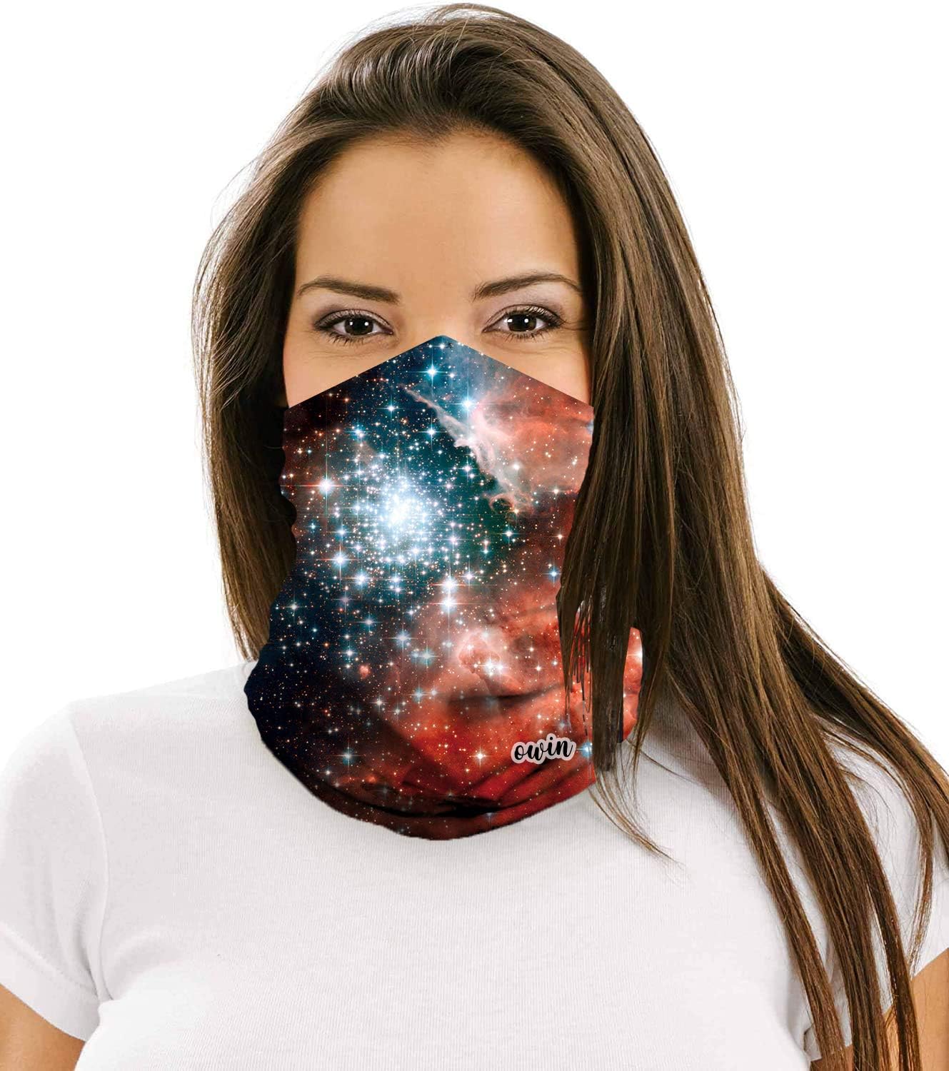 OWIN Face Mask, Unisex Multifunctional Headwear Face Scarf Balaclava Headband Neck Gaiter