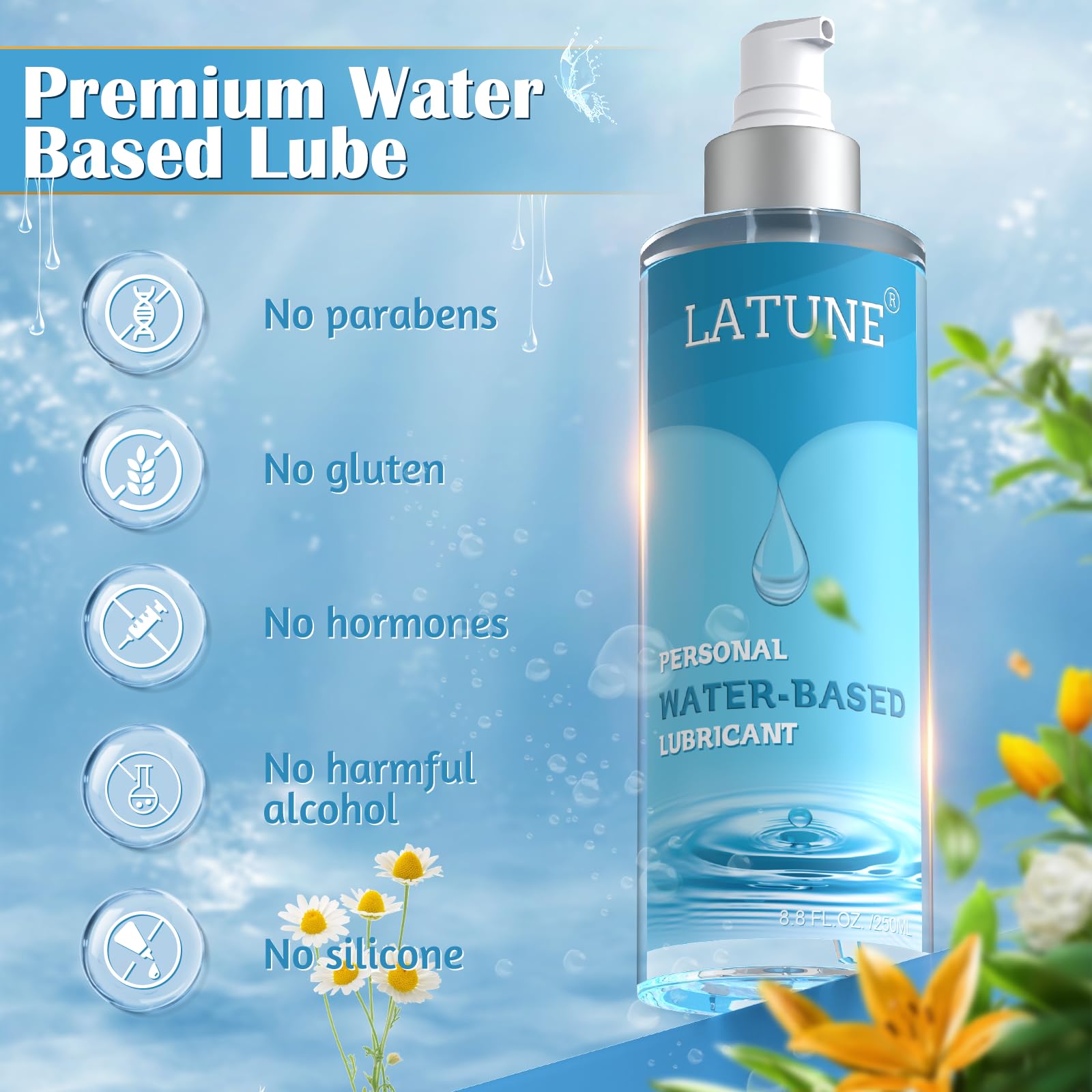 Amazon.com: LATUNE Lubricante personal a base de agua, lubricante a base de agua, lubricantes personales suaves y sedosos para hombres, mujeres y parejas, lubricante a base de agua, seguro para condones y Amazon.com: LATUNE Lubricante personal a base de agua, lubricante a base de agua, lubricantes personales suaves y sedosos para hombres, mujeres y parejas, lubricante a base de agua, seguro para condones y