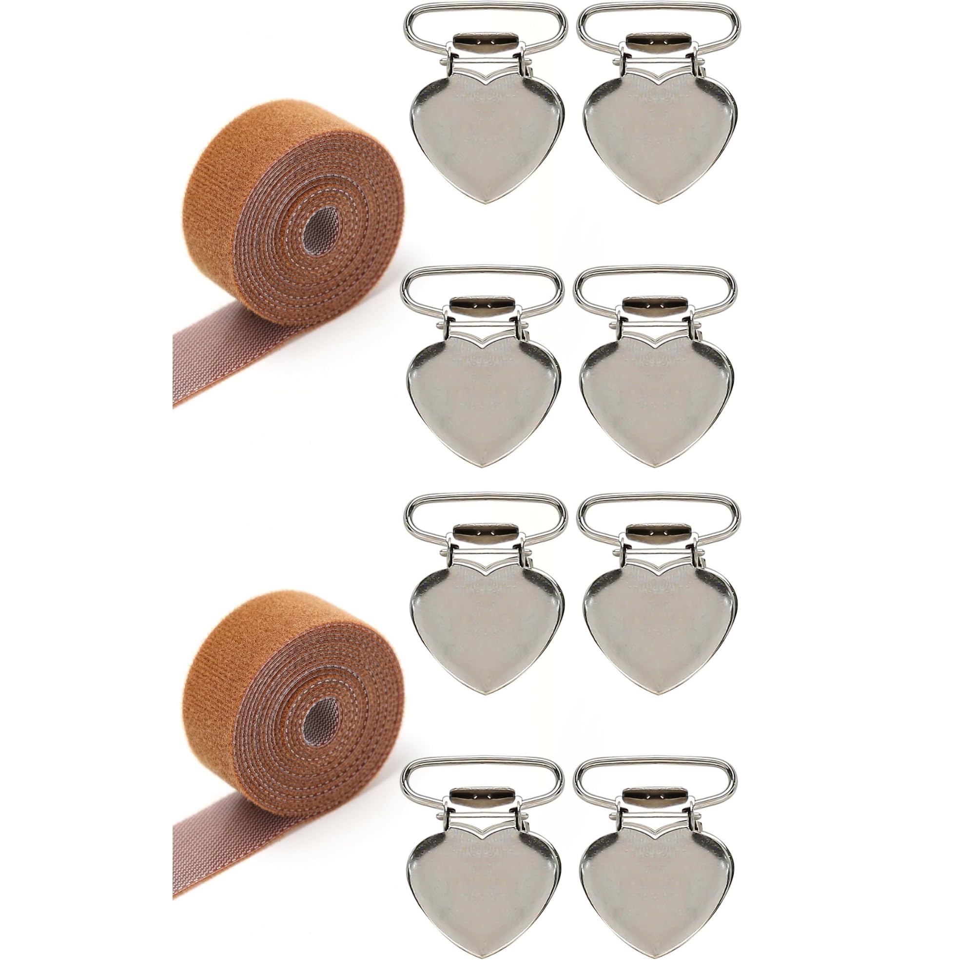 NICENEEDED 8 Pince Extensible pour Toile pour Point de Croix Clips de Tension Latéraux pour Tige de Défilement Métier à Broder à la Main Universel