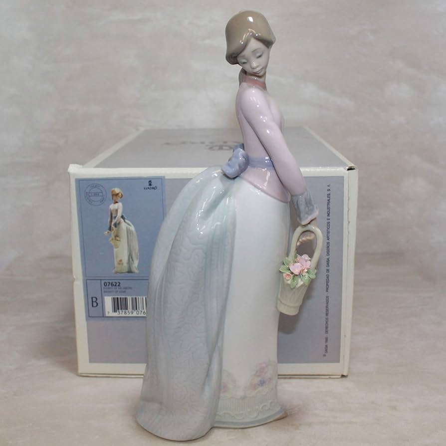 LIADRO置物 楽天市場】リヤドロ 公園通りの花屋さん 鳥 置物 01001454