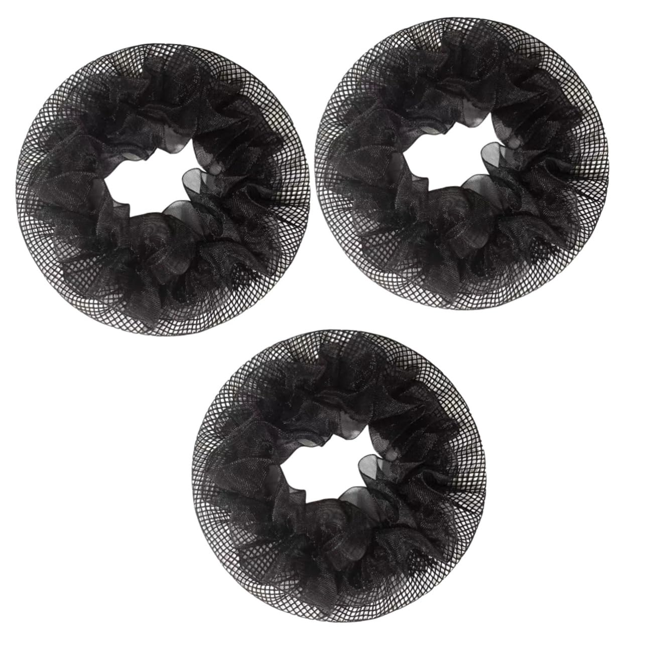 FRCOLOR 60 Stück Unsichtbare Netzabdeckung Für Haare Haarnetz Für Perücken Kinder-Haargummis Kinder-Haar-Accessoires Für Mädchen Haarnetze Haargummis Für Frauen
