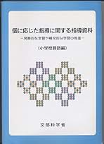 個に応じた指導に関する指導資料: 発展的な学習や補充的な学習の