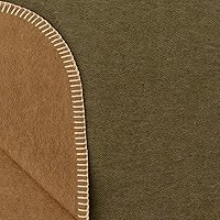 Vista 246 de Thick Alpaca Wool Blanket – Heavyweight Alpaca Wool Blanket for Camping Outdoors or Using Indoors Soft Peruvian Alpaca Wool Blankets