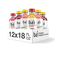 Vista 43 de Bai Agua con Sabor a Coco Puna Coconut Pineapple, Infusionada con Antioxidantes, Bebida de Agua con Sabor a Coco y Piña, Botellas de 18 Onzas