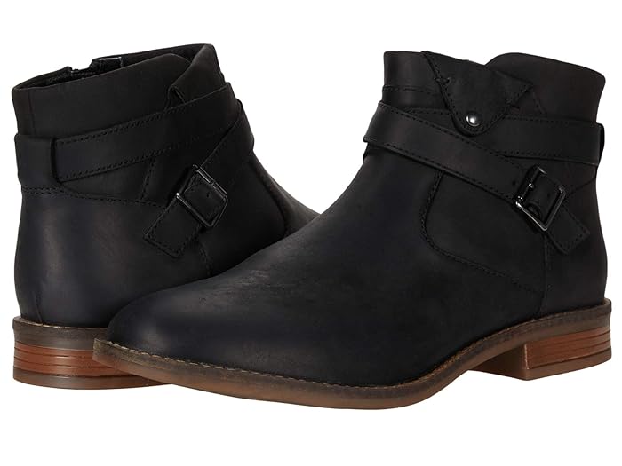 clarks black ladies boots