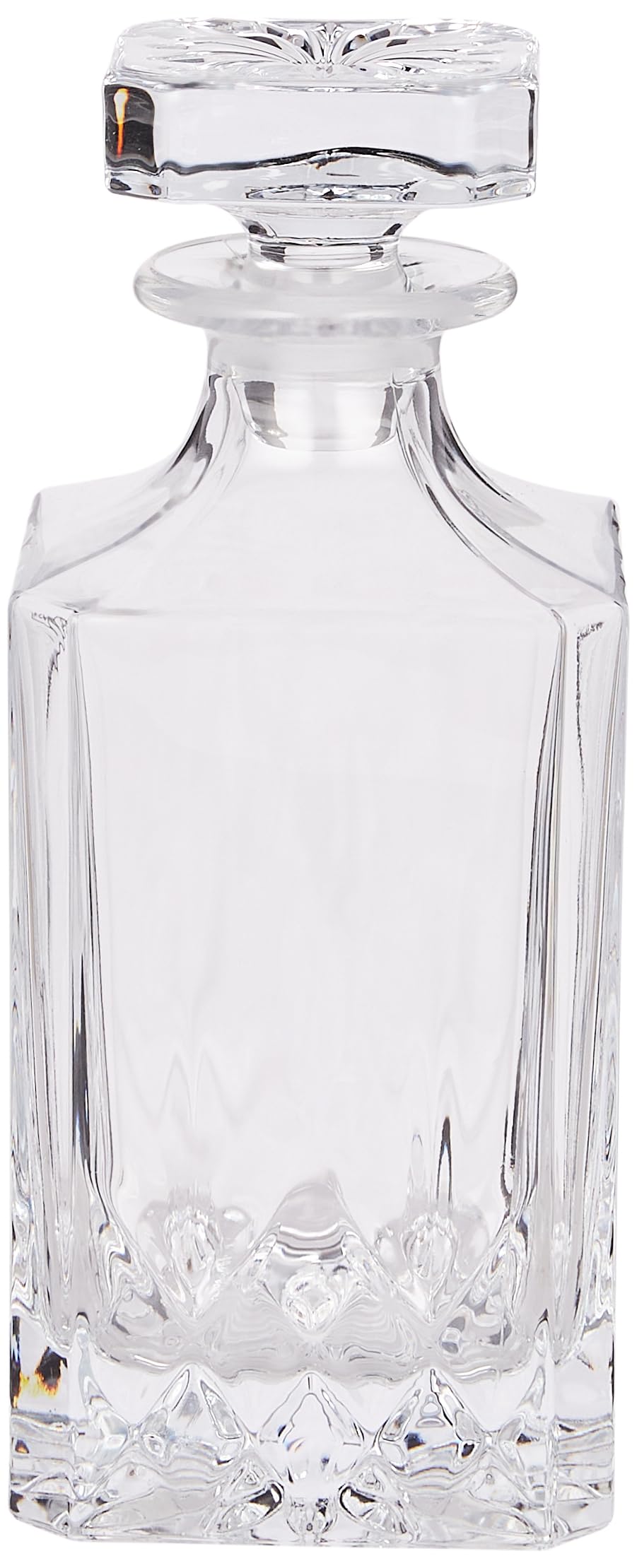 RCR Opera Luxion Crystal Whisky/Wine Square Decanter