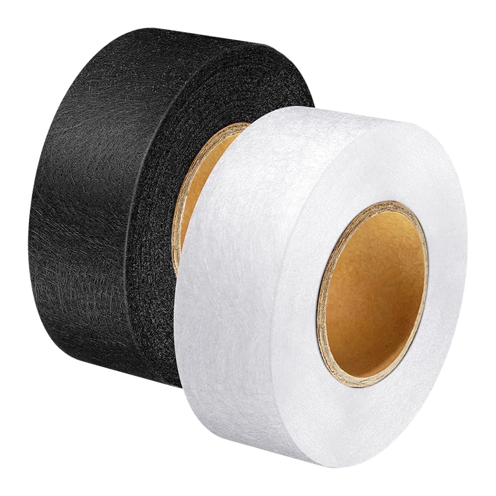 Mornavith 2 Pack Wonder Web Hemming Tape, 64 Meters (2cm Wide) Iron-On Adhesive for Trousers, Curtains, Splicing Fabrics, Clothing Repairs