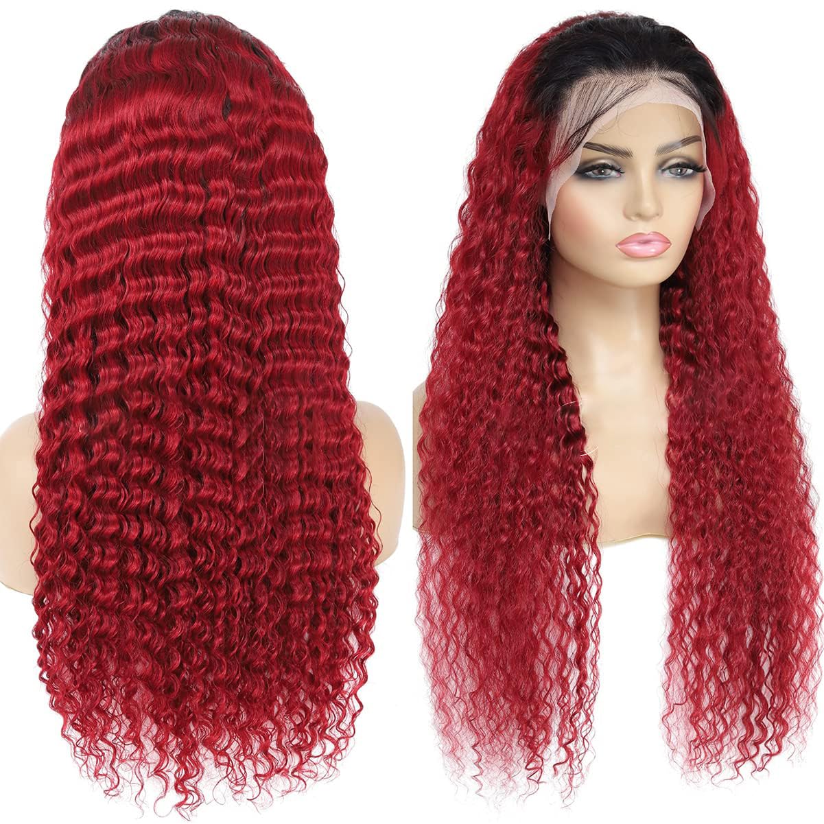 30 Inch Highlight Body Wave Lace Front Wigs Human Hair Honey Blond Ombre Wigs 220 Density Body Wave Wig Pre Plucked 13x6 Hd Lace Front Wigs Human Hair P4/27 Colored for Women