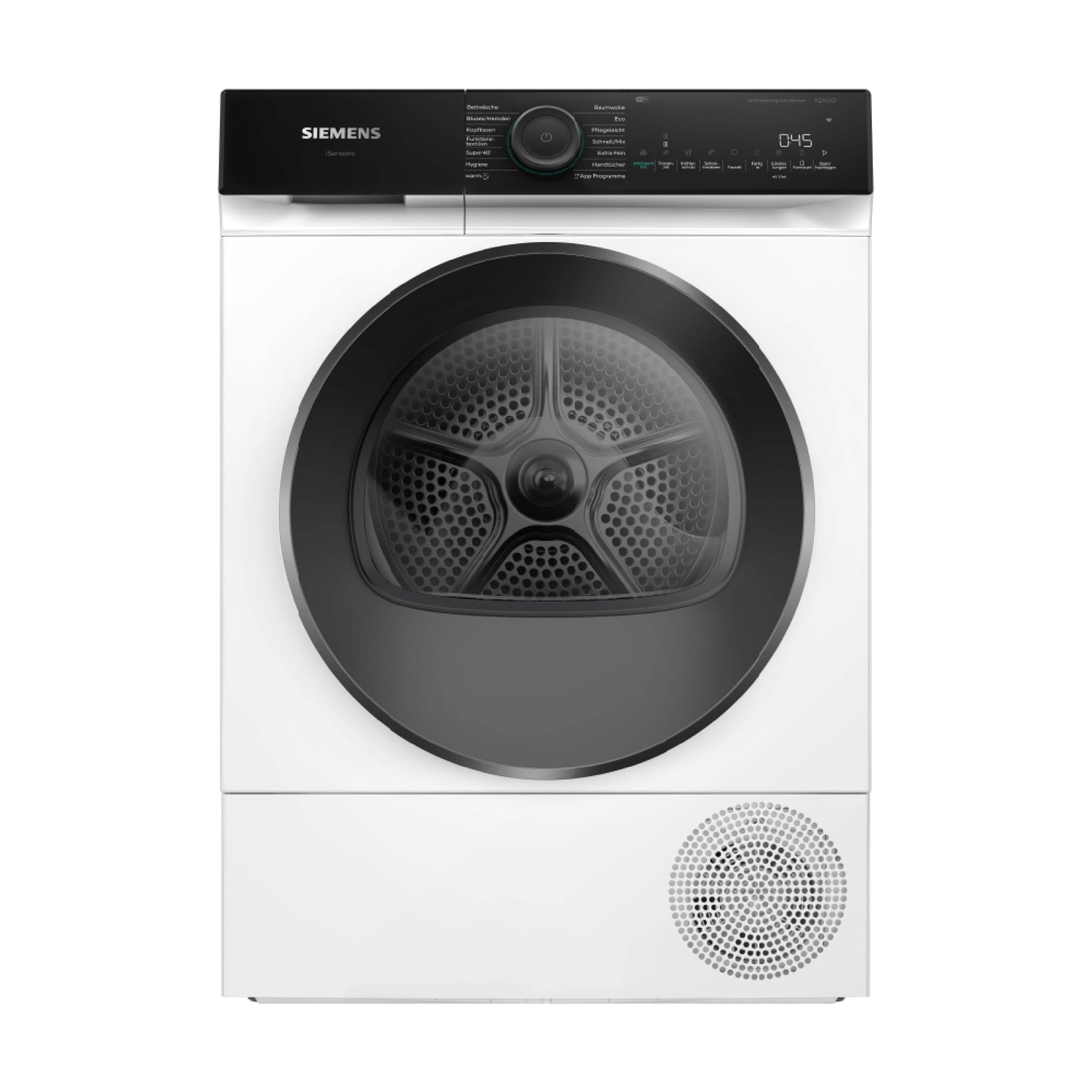 Siemens iQ500 Smarter Wärmepumpentrockner 9 kg AutoDry WQ45N2BECO