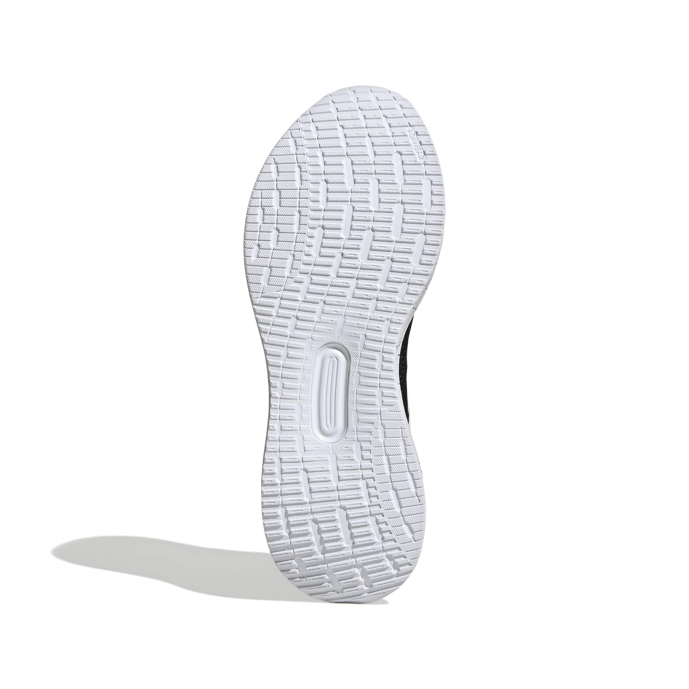 Adidas Mens Run Falcon 5 Running, Black/White/Black, 9.5