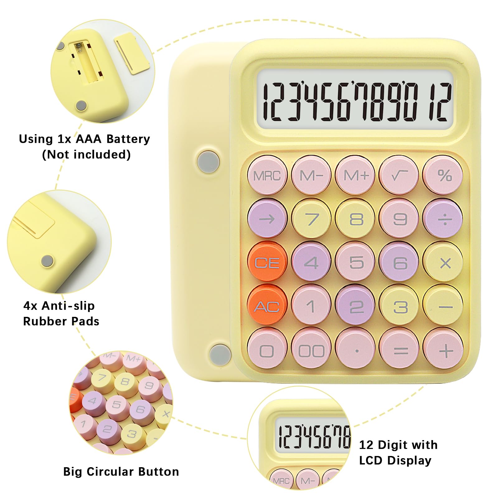 Yellow Calculator - Image 3