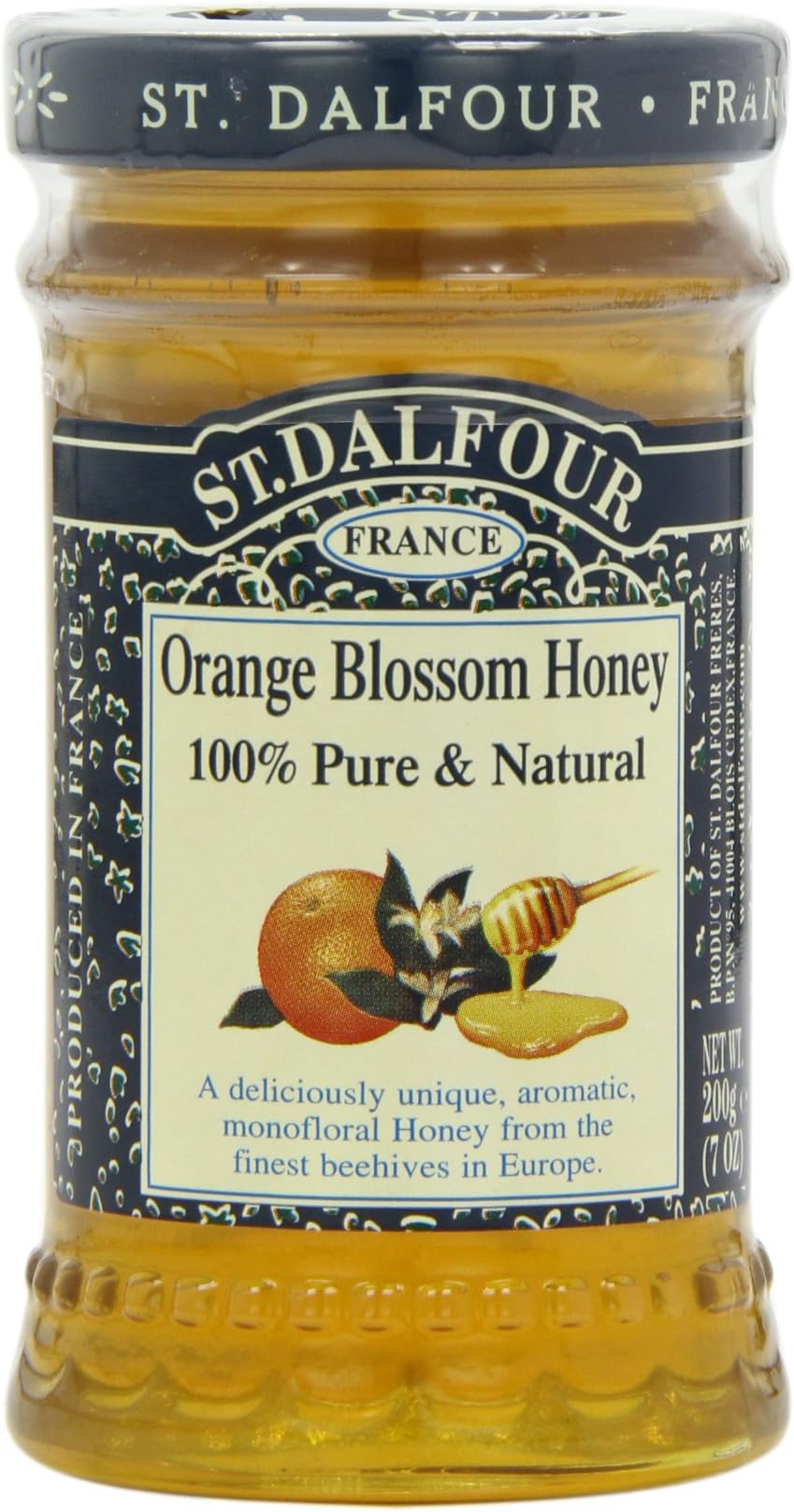 St Dalfour Orange Blossom Honey, 3x200g
