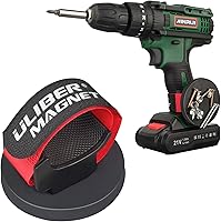 Vista 10 de ULIBERMAGNET Juego de 2 fundas magnéticas de alta resistencia con clip magnético fuerte para herramientas eléctricas inalámbricas, tornillos