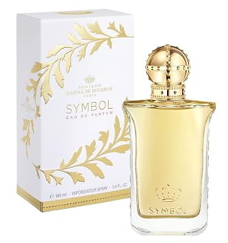 PRINCESSE MARINA de BOURBON Symbol Royal - Eau de Parfum for Women - Fruity Gourmand Scent - Opens with Peach and Raspberry, Blended with Orange Blossom - For Self-Confident Ladies - 1 oz